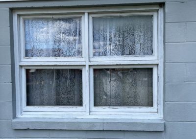 old wooden windows