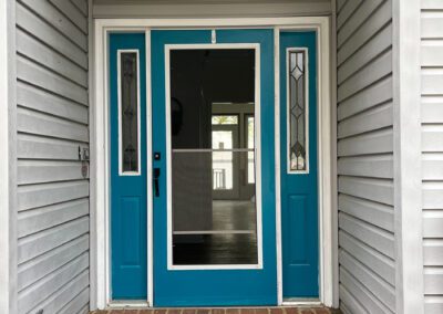 Old door before remodeling